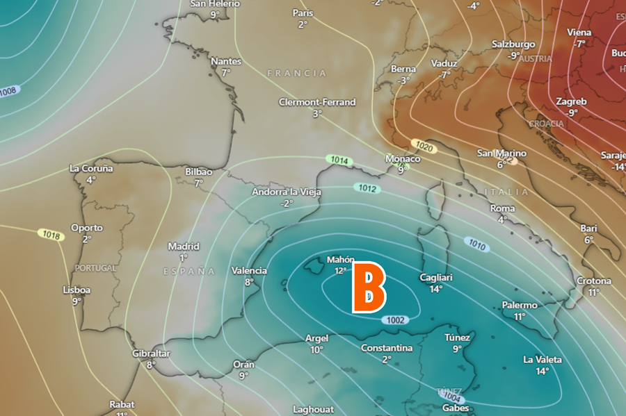 Temporal por la borrasca Harry