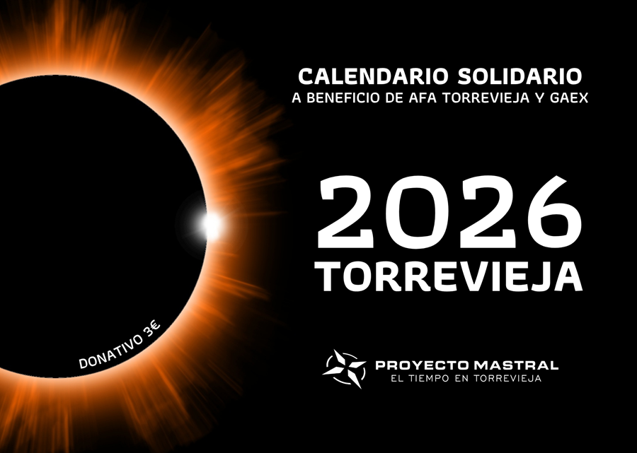 Portada del calendario 2026 de Proyecto Mastral