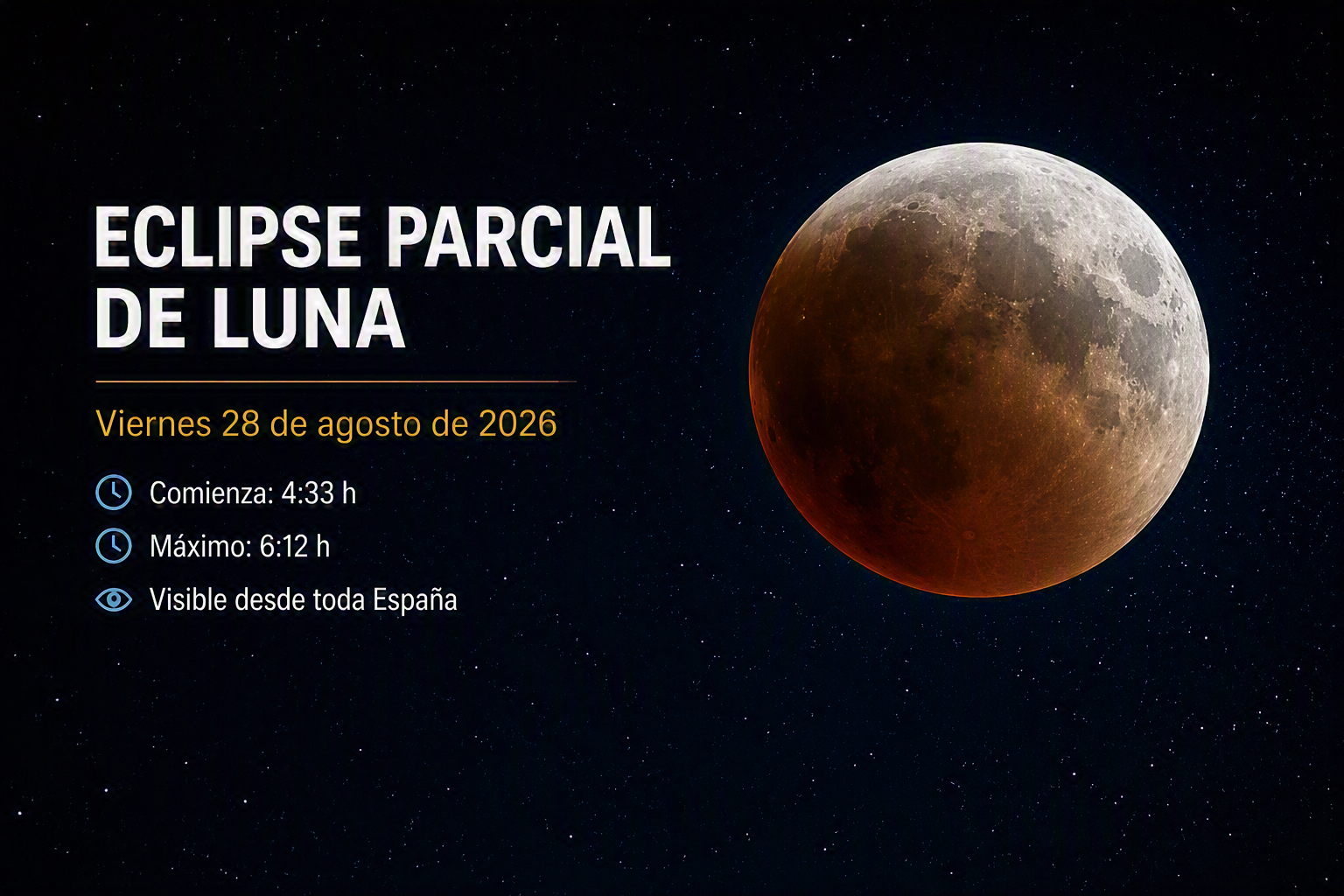 Eclipse lunar parcial